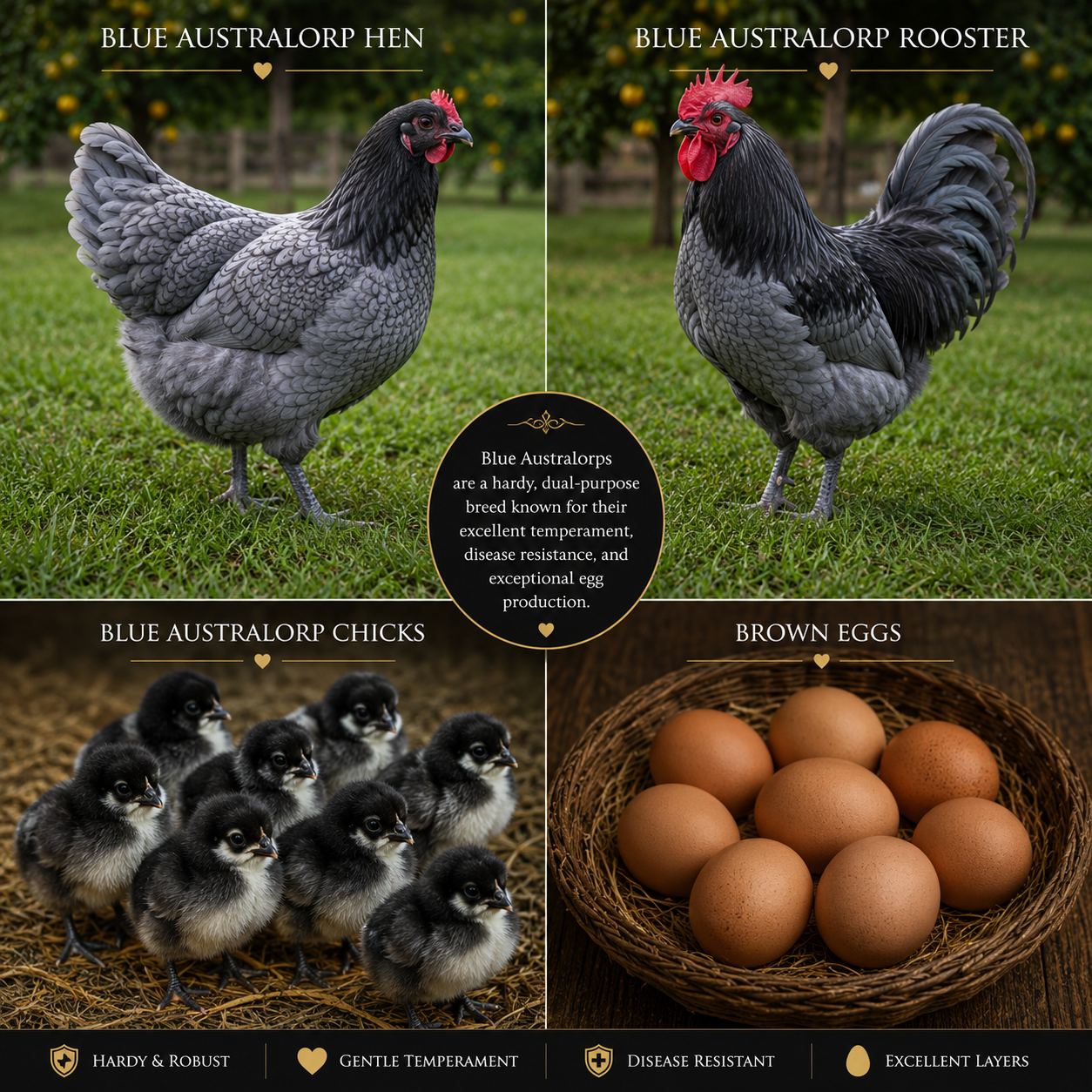 Blue Australorp Chicks