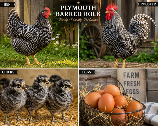 Plymouth Barred Rock Chicks