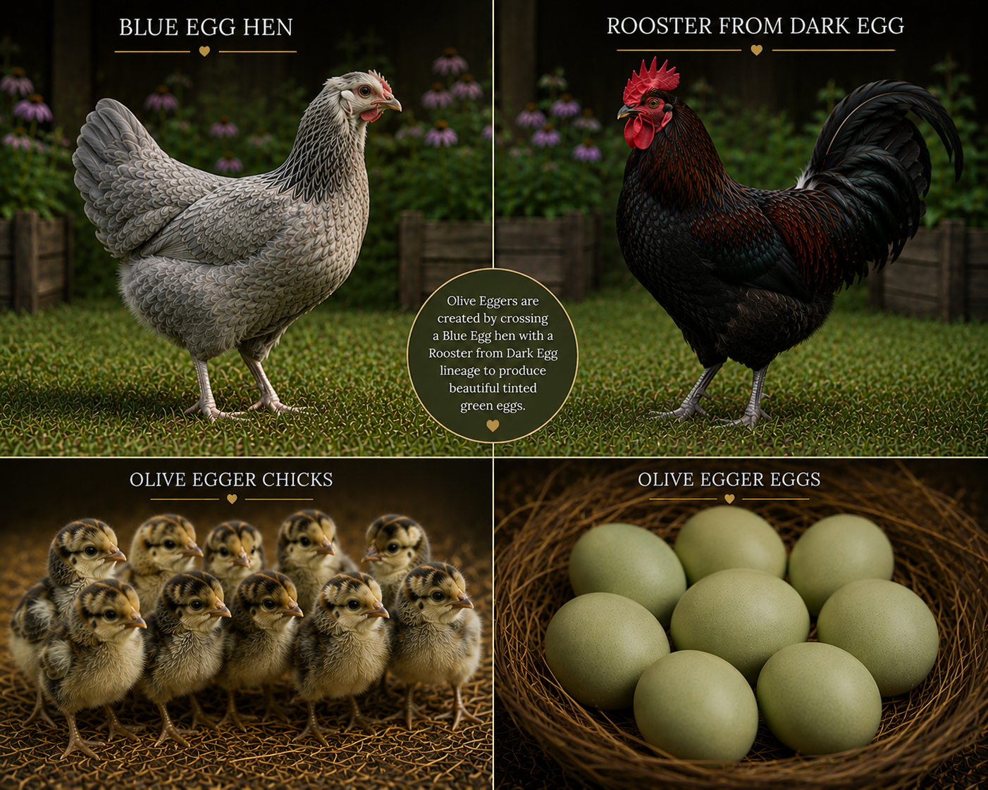 Olive Egger Chicks