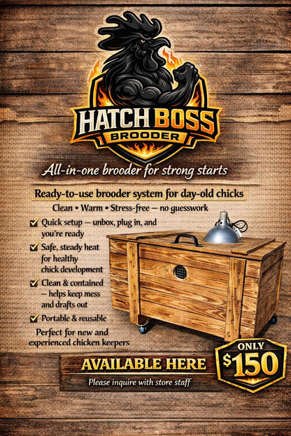 Hatch Boss Brooder Box