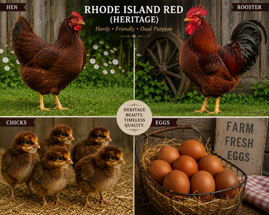 Heritage Rhode Island Red Chicks
